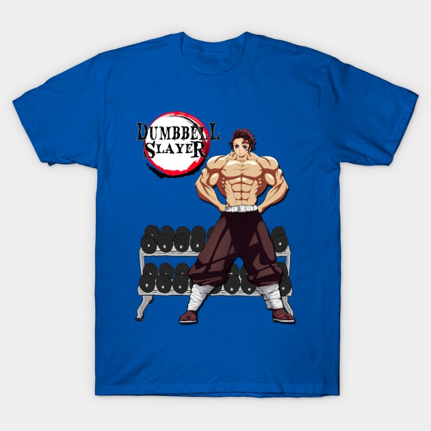 Dumbbell Slayer T-Shirt by Christastic